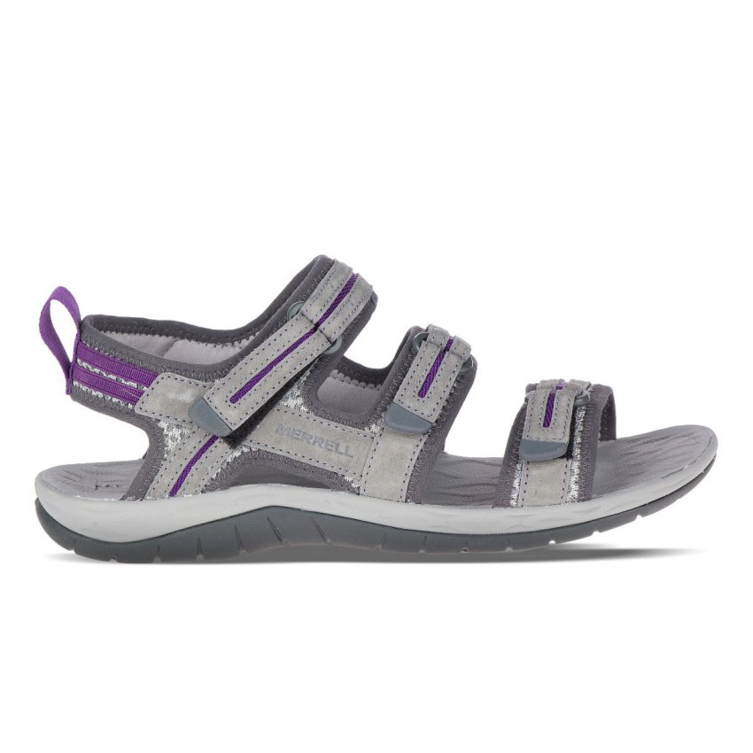 Sandales Merrell Siren 2 Strap Grise Femme | F.M.KAYB